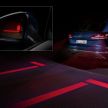 Volkswagen tunjukkan sistem lampu interaktif baru