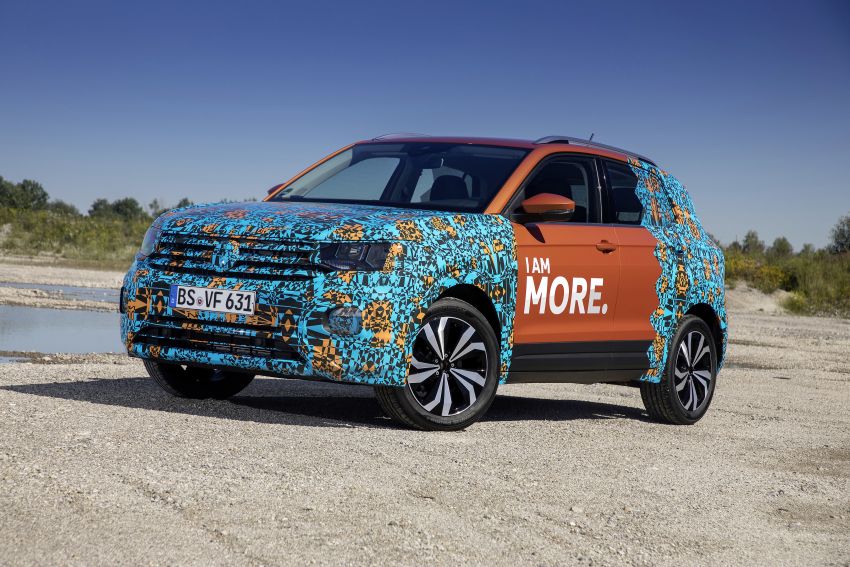 Volkswagen T-Cross SUV teased again ahead of debut 870808