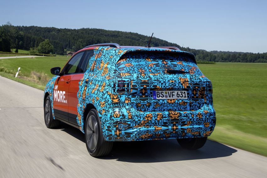 Volkswagen T-Cross SUV teased again ahead of debut 870816