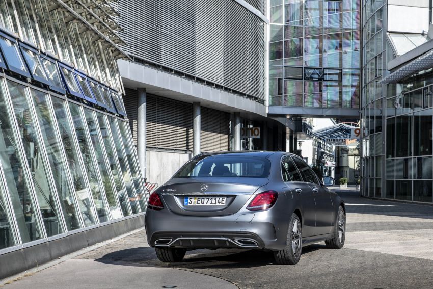 W205 Mercedes-Benz C300de revealed – 306 PS diesel plug-in hybrid; 1.4 l/100 km; 57 km all-electric range 872062