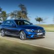 W205 Mercedes-Benz C300de revealed – 306 PS diesel plug-in hybrid; 1.4 l/100 km; 57 km all-electric range