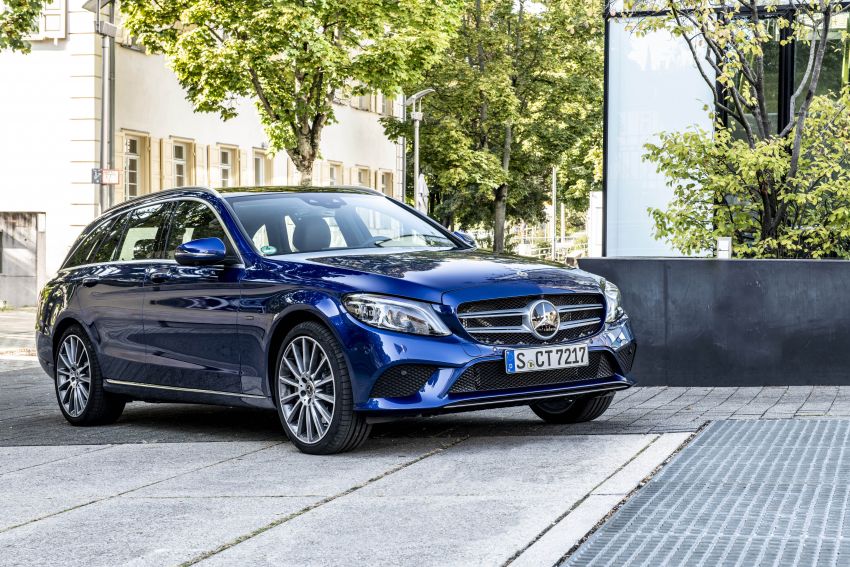 W205 Mercedes-Benz C300de revealed – 306 PS diesel plug-in hybrid; 1.4 l/100 km; 57 km all-electric range 872039