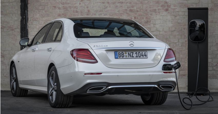 Mercedes-Benz E300e, E300de W213 diperkenalkan – model plug-in hybrid baharu; 320 PS, 1.6 l/100 km 872396