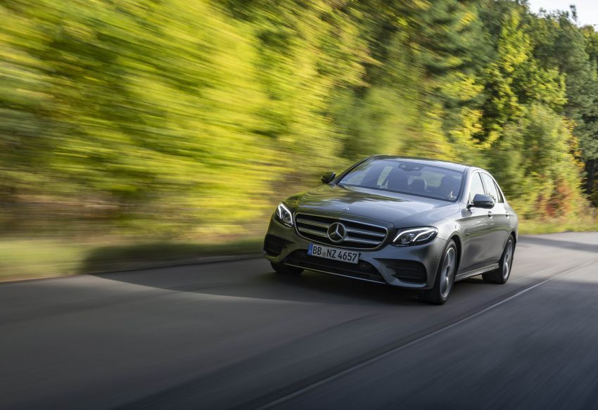 Mercedes-Benz E300e, E300de W213 diperkenalkan – model plug-in hybrid baharu; 320 PS, 1.6 l/100 km 872324
