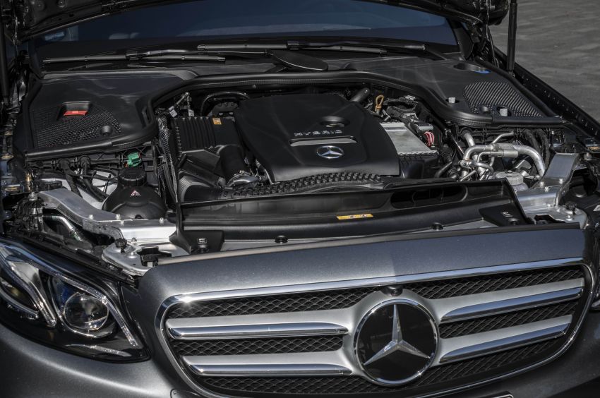 Mercedes-Benz E300e, E300de W213 diperkenalkan – model plug-in hybrid baharu; 320 PS, 1.6 l/100 km 872355