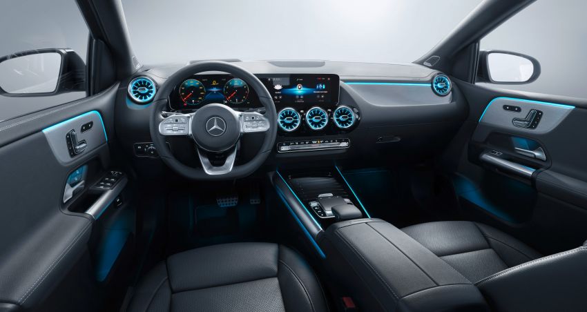 W247 Mercedes-Benz B-Class debuts at Paris Motor Show – A-Class-derived tech, new eight-speed 8G-DCT 867421