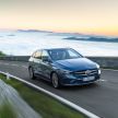 Mercedes-Benz B-Class W247 ditunjuk di Paris Motor Show – pilihan enjin petrol atau diesel, transmisi baru