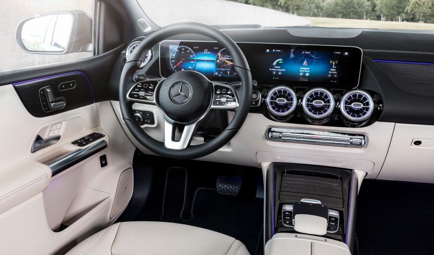 Mercedes-Benz B-Class W247 ditunjuk di Paris Motor Show – pilihan enjin petrol atau diesel, transmisi baru 867709