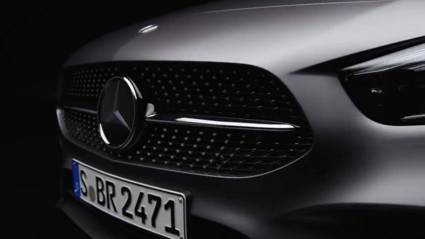W247 Mercedes-Benz B-Class teased – Paris debut 866716