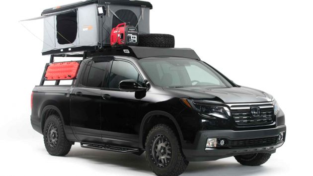 Honda Ridgeline Overland Project bersama kereta lumba dan konsep Honda lain akan ke SEMA 2018