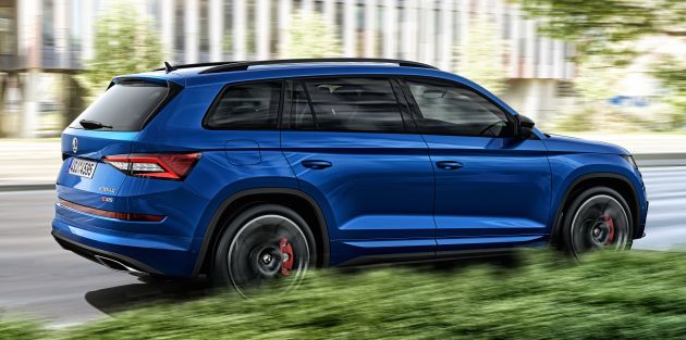 Skoda Kodiaq RS – fastest 7-seater SUV on the ‘Ring
