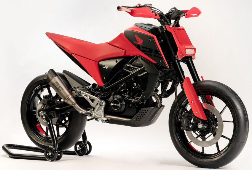 Honda reveals CB125X and CB125M concept bikes 889758