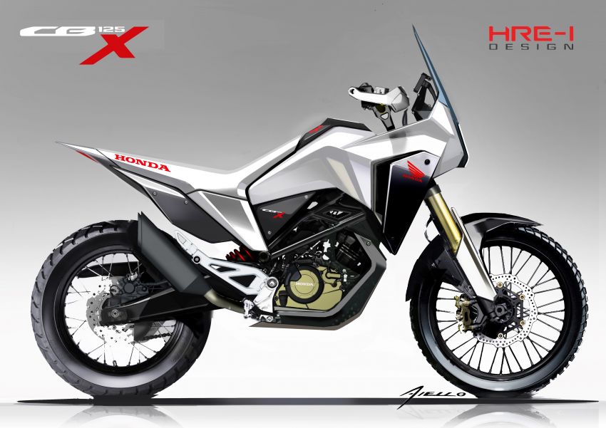 Honda reveals CB125X and CB125M concept bikes 889761