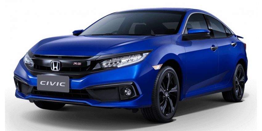 Honda Civic facelift tiba di Thailand – empat varian, enjin 1.8L NA atau 1.5L Turbo, dengan Honda Sensing 895972