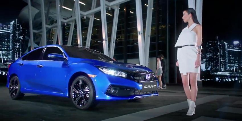 Honda Civic facelift tiba di Thailand – empat varian, enjin 1.8L NA atau 1.5L Turbo, dengan Honda Sensing 895983