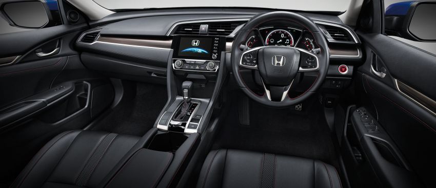 Honda Civic facelift tiba di Thailand – empat varian, enjin 1.8L NA atau 1.5L Turbo, dengan Honda Sensing 895987