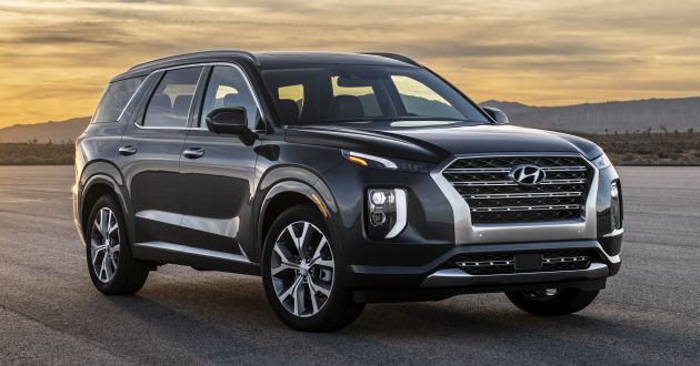 2020 Hyundai Palisade debuts – flagship eight-seat SUV, 3.8L V6, 8-speed auto, flush with safety tech