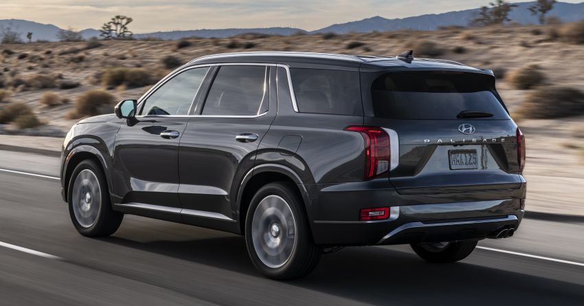 2020 Hyundai Palisade debuts – flagship eight-seat SUV, 3.8L V6, 8-speed auto, flush with safety tech 896082