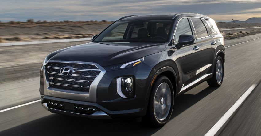 2020 Hyundai Palisade debuts – flagship eight-seat SUV, 3.8L V6, 8-speed auto, flush with safety tech 896080