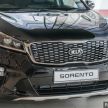 Kia Sorento 2.4 EX 2019 kini di Malaysia – dari RM170k