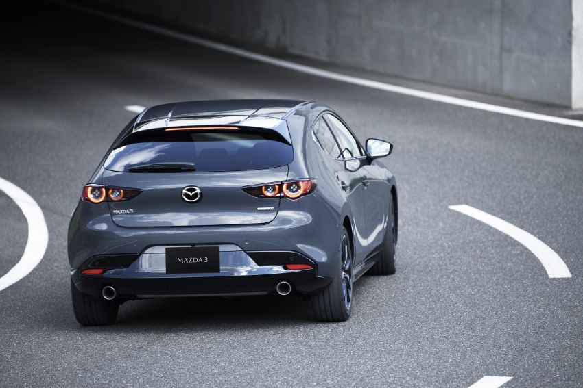 Mazda 3 2019 ditunjuk secara rasmi – sedan dan hatchback; SkyActiv-X hibrid; GVC Plus, i-Activsense 895419