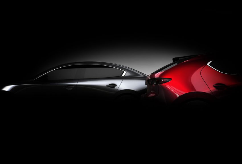 Mazda 3 2019 ditunjuk secara rasmi – sedan dan hatchback; SkyActiv-X hibrid; GVC Plus, i-Activsense 895408