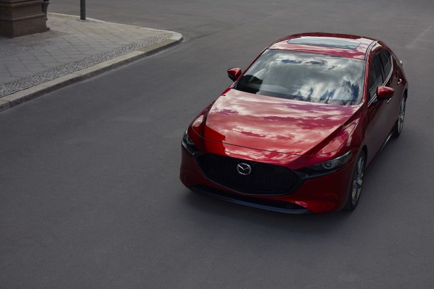 Mazda 3 2019 ditunjuk secara rasmi – sedan dan hatchback; SkyActiv-X hibrid; GVC Plus, i-Activsense 895409