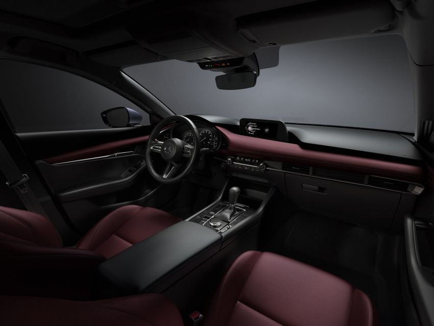 Mazda 3 2019 ditunjuk secara rasmi – sedan dan hatchback; SkyActiv-X hibrid; GVC Plus, i-Activsense 895440