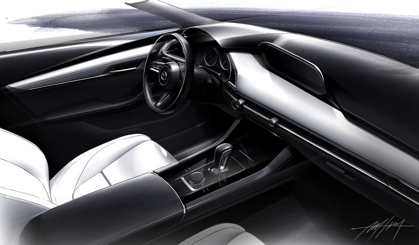 Mazda 3 2019 ditunjuk secara rasmi – sedan dan hatchback; SkyActiv-X hibrid; GVC Plus, i-Activsense 895445