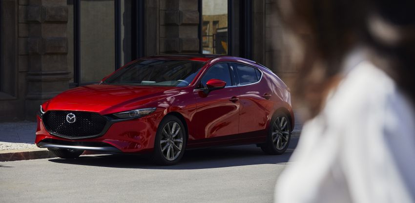 Mazda 3 2019 ditunjuk secara rasmi – sedan dan hatchback; SkyActiv-X hibrid; GVC Plus, i-Activsense 895410
