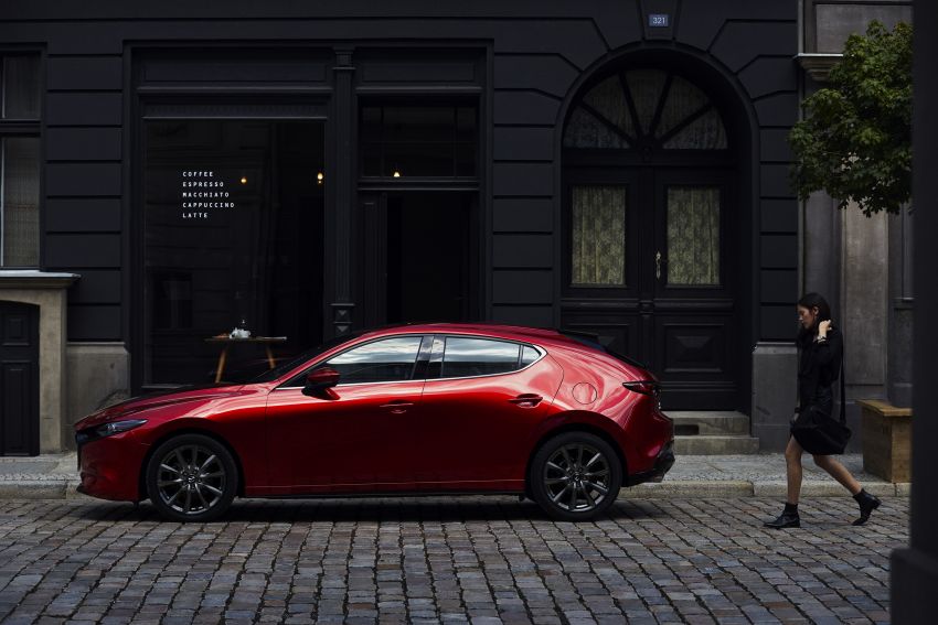 Mazda 3 2019 ditunjuk secara rasmi – sedan dan hatchback; SkyActiv-X hibrid; GVC Plus, i-Activsense 895413