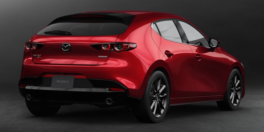Mazda 3 2019 ditunjuk secara rasmi – sedan dan hatchback; SkyActiv-X hibrid; GVC Plus, i-Activsense 895416