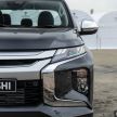 2019 Mitsubishi Triton facelift debuts in Thailand – updated design, new six-speed auto, improved safety