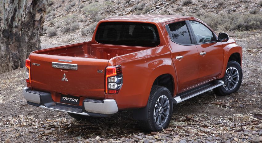 2019 Mitsubishi Triton facelift debuts in Thailand – updated design, new six-speed auto, improved safety 886618