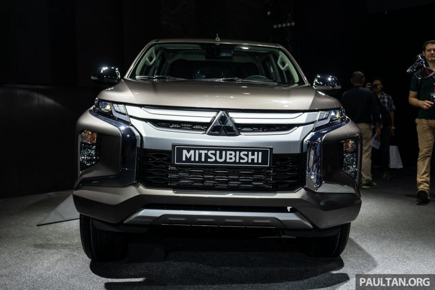 Mitsubishi Triton 2019 – kemunculan sulung global di Thailand, enam-kelajuan auto, muka Dynamic Shield 886749