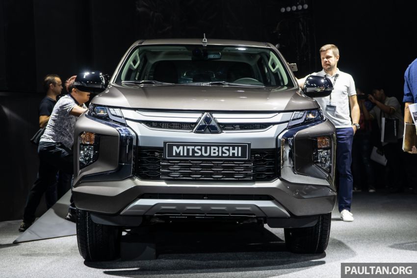 Mitsubishi Triton 2019 – kemunculan sulung global di Thailand, enam-kelajuan auto, muka Dynamic Shield 886750