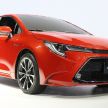 2019 Toyota Corolla sedan – US vs global spec design