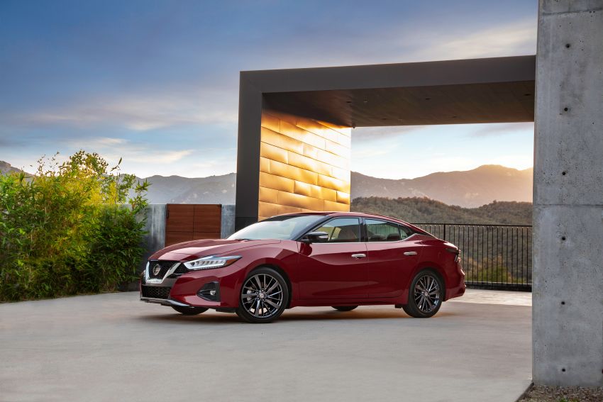 2019 Nissan Maxima facelift gets expanded safety kit 897000