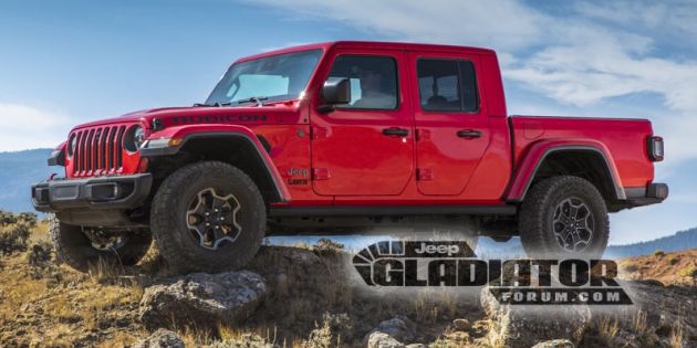 2020 Jeep Gladiator leaked before Los Angeles debut