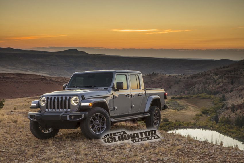 2020 Jeep Gladiator leaked before Los Angeles debut 889076