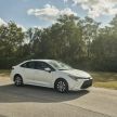 Toyota Corolla Hybrid 2020 muncul di LA Auto Show