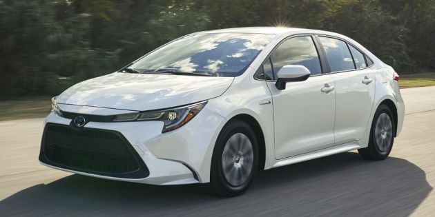 Toyota Corolla Hybrid 2020 muncul di LA Auto Show