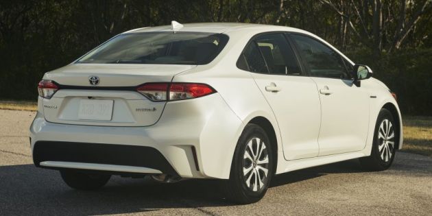 Toyota Corolla Hybrid 2020 muncul di LA Auto Show