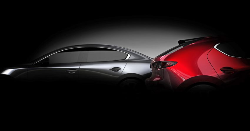Mazda 3 generasi baharu – <em>teaser</em> disiar lagi, buat penampilan di LA Auto Show akhir 2018 November ini 886255