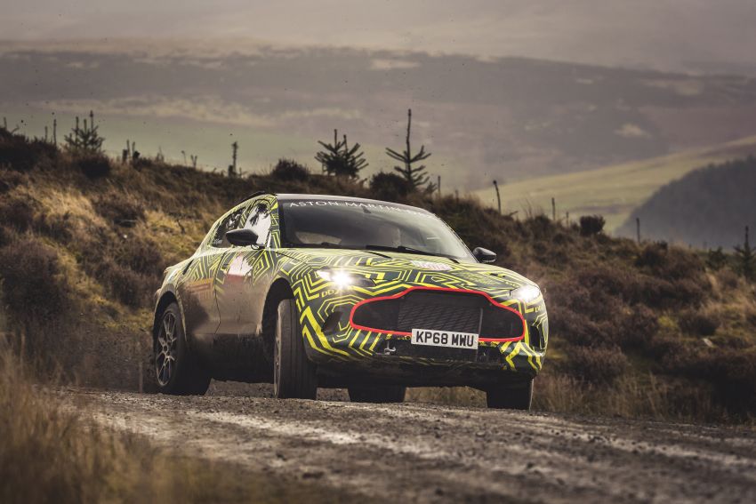 Aston Martin DBX – marque’s first SUV begins testing 888522