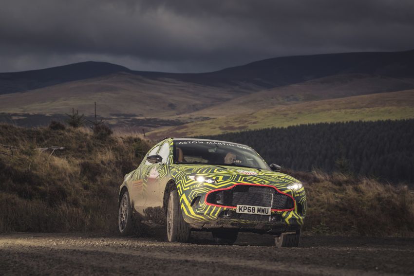 Aston Martin DBX – marque’s first SUV begins testing 888527