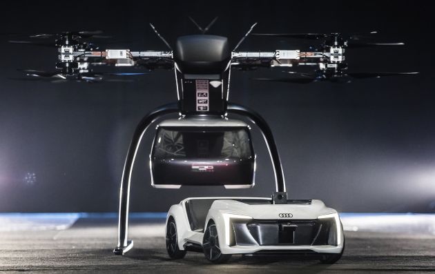 Audi PopUp Next – prototaip teksi terbang berfungsi