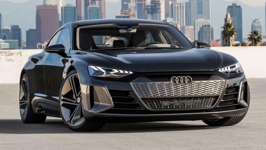 Audi e-tron GT concept debuts at Los Angeles Auto Show – 582 hp EV, production version due by end 2020 Image #895994