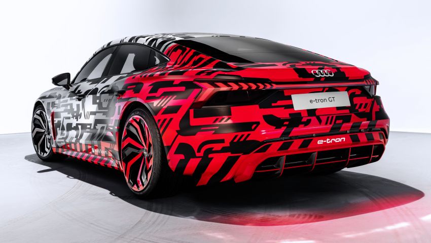 Audi e-tron GT concept revealed before official debut 895206