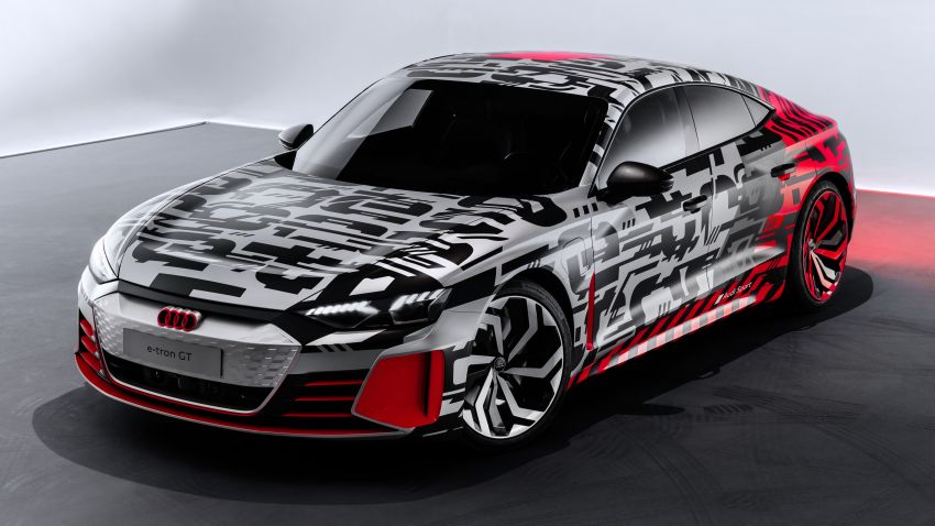 Audi e-tron GT concept revealed before official debut 895207